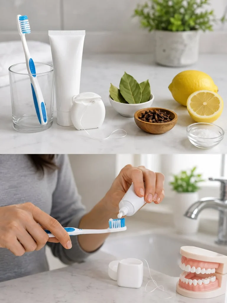 Effective method to whiten teeth and eliminate tartar quickly