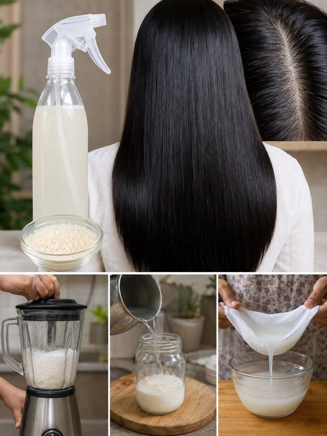 Spray for amazing hair growth results in just 2 days using one ingredient