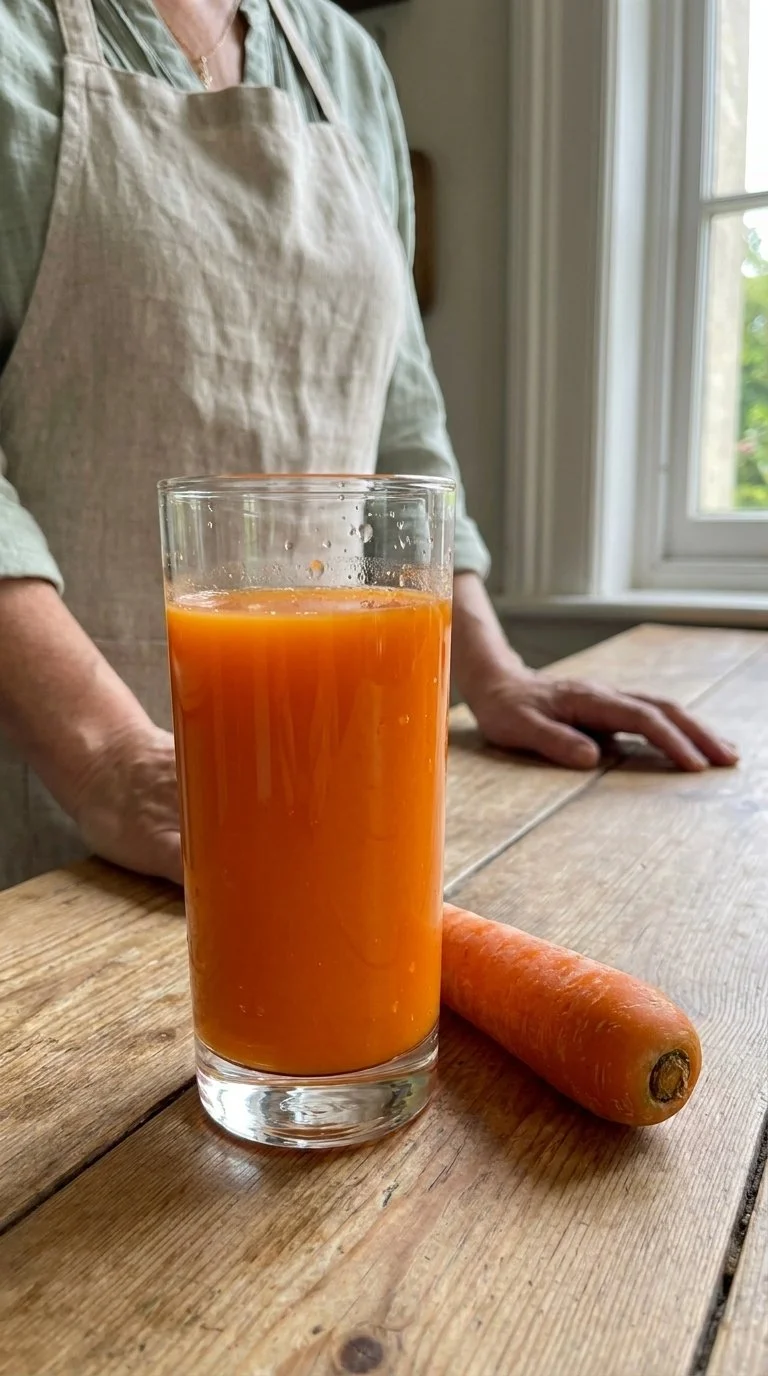 Fresh cleanse juice in a glass with fruits and vegetables for detox