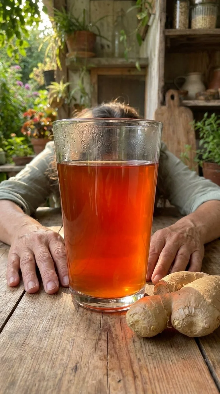Healthy liver cleansing drink recipe for detoxification and well-being.